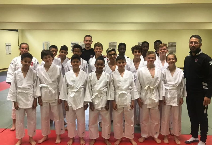 Les U12 du Clermont Foot s'initient au judo